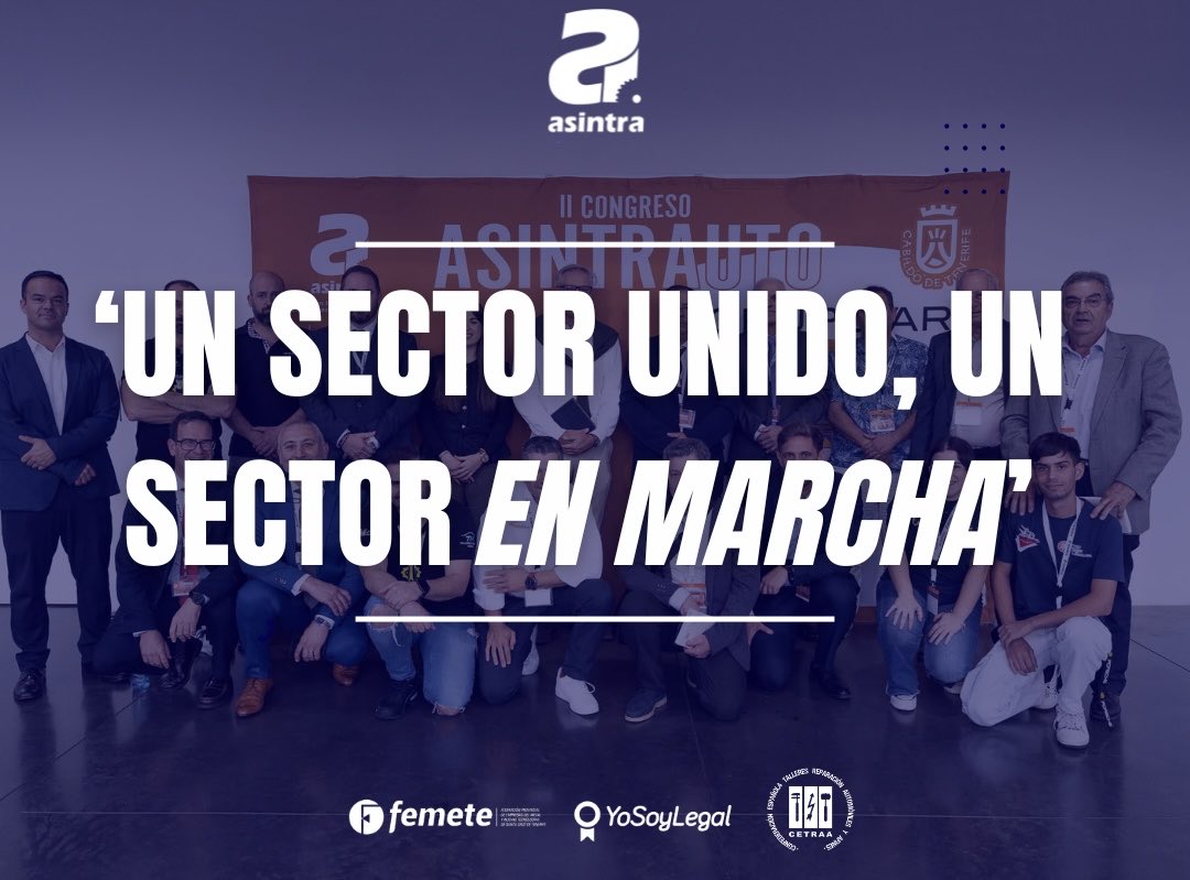 ASINTRATENERIFE's tweet photo. 🤝 Cuando el sector se une, avanza con más fuerza.
🔝 Seguimos impulsando el crecimiento, la colaboración y el futuro de nuestra industria.
¡Un sector unido, un sector en marcha’
#ASINTRA #SectorUnido #Industria #Futuro https://t.co/oWC09he8Ao