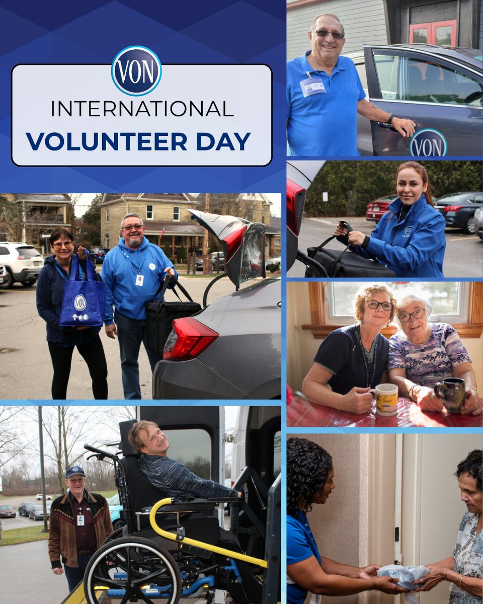 We couldn’t do what we do without our incredible volunteers!! 💙 Thank you for making such a difference in our community!! 😊

Interested in joining our volunteer team? Fill out an application form online at von.ca/volunteer
#InternationalVolunteerDay #VONVolunteers