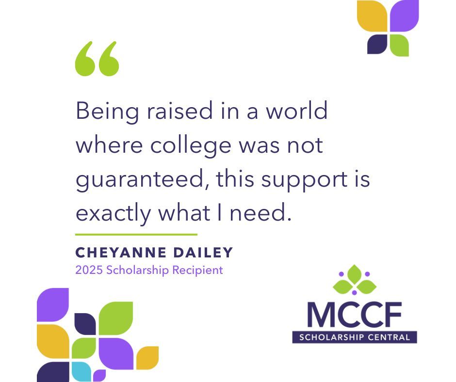During this season of gratitude, we echo a few of our scholarship recipients' sentiments of thanks to the donors who make it possible. 💜