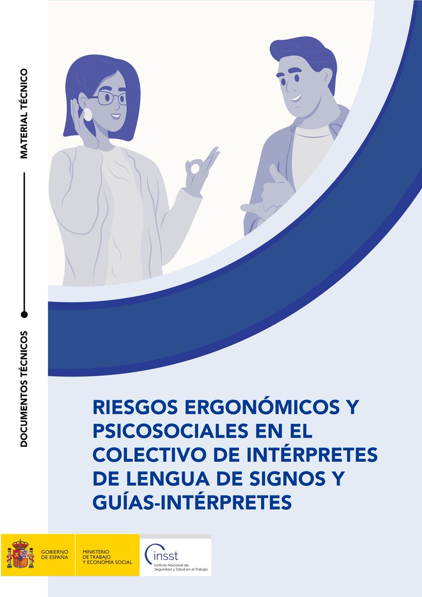 En el Día Internacional de las Personas con Discapacidad, recordemos también a quienes hacen posible una comunicación accesible.

El #INSST publica hoy el documento "Riesgos ergonómicos y psicosociales en intérpretes de lengua de signos" 🦻 🧏‍♀️

🔗 run.gob.es/dmvc48f4