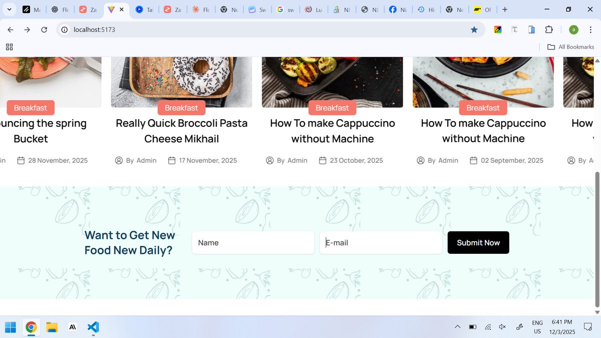 THEJASPERJAY's tweet image. Day 44 of 60 Days of Code
Today I worked on my hero page, used swiper.js, mapped the cards and added another section. It is finally coming together.
Tomorrow we go again.

#fyp #react #javascript #webdevelopment #swiperjs #frontenddeveloper #codingjourney