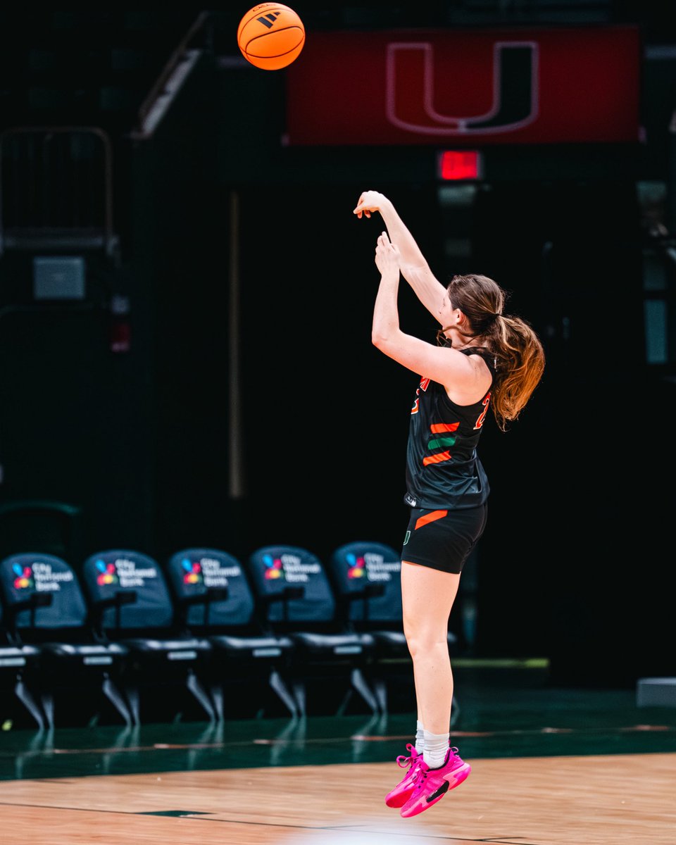 CanesWBB's tweet photo. final tune up. https://t.co/4DmDYoriAF