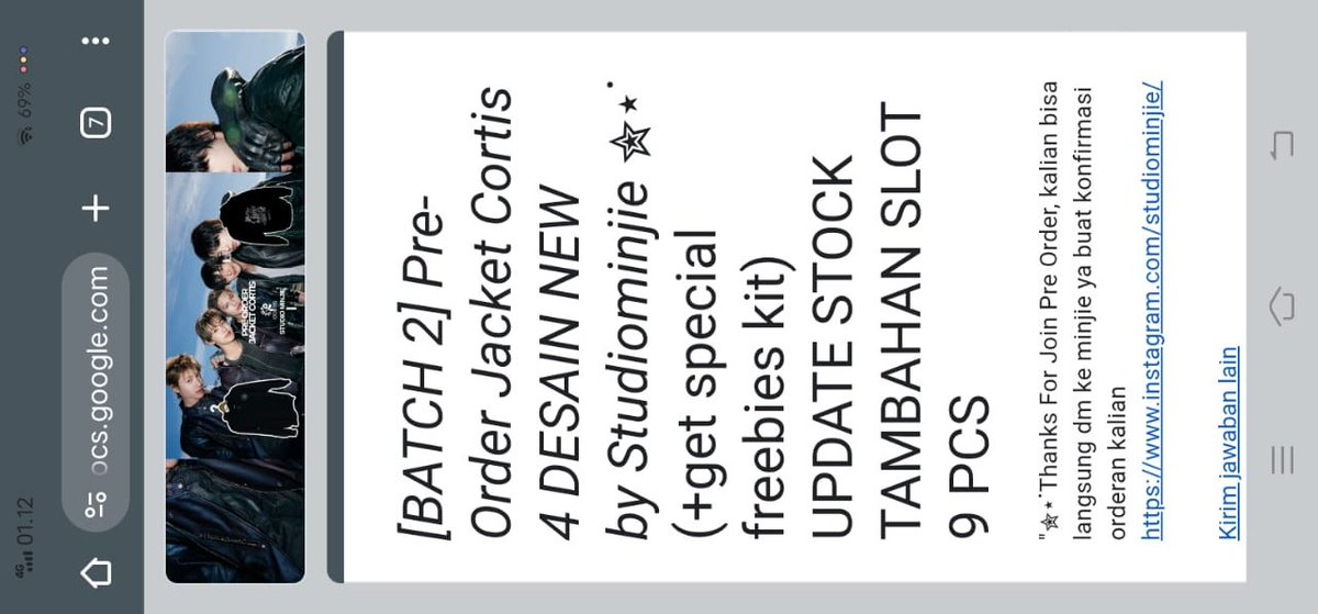 wonuphilee's tweet image. akhirnya aku memutuskan buat ikut PO enih aja😋