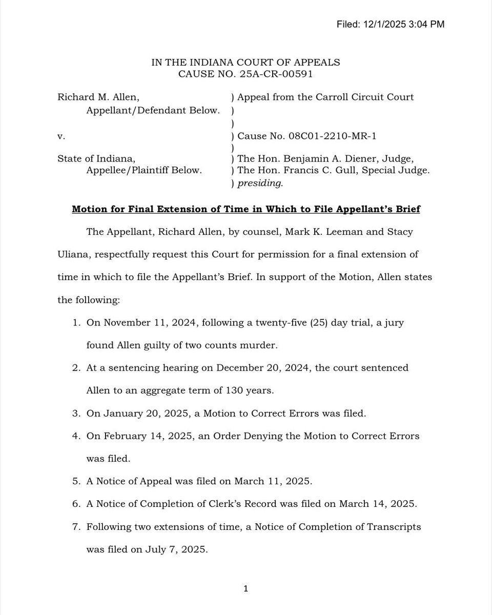 alleyesondelphi's tweet image. “they have identified at least ten issues, nine of which involve Allen&apos;s constitutional rights.”

9 of the 10 issues involve constitutional rights. N I N E.

WHY AM I NOT SURPRISED.

#RichardAllen #Delphi