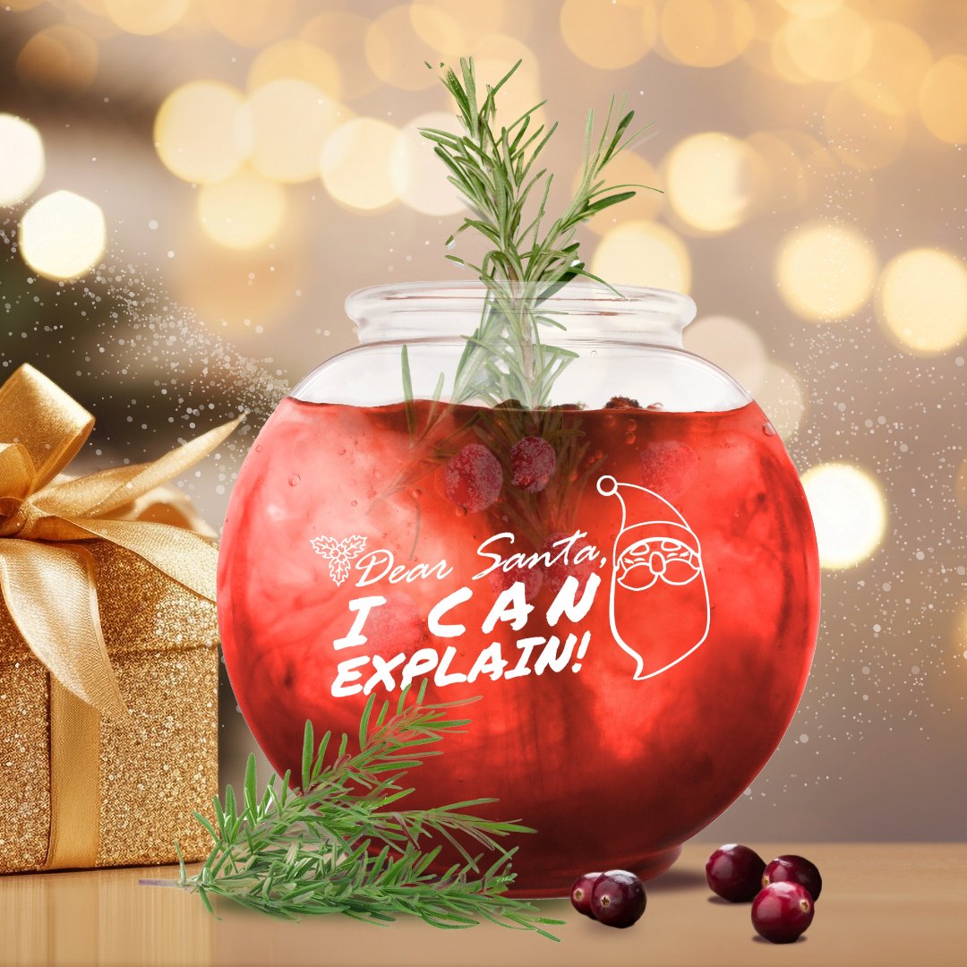 Tis the season for holiday cocktails! Order your fishbowls today for that big holiday party coming up! Call 800-552-0564 or email mailto:tooters@tooters.com to place your order!!!