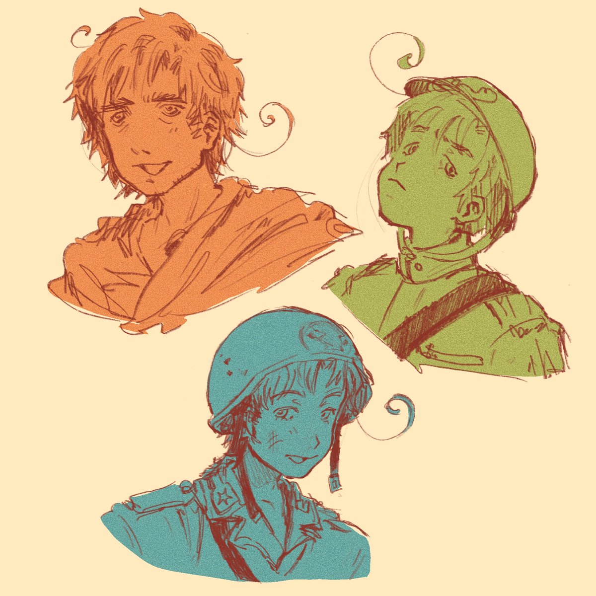 #hetalia the Vargas family