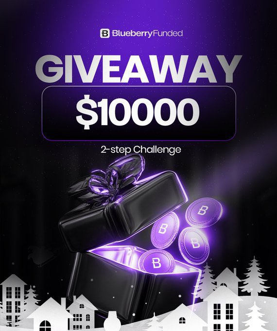Tylah_Ikechukwu's tweet image. 🎁🎁 GIVEAWAY 🎁🎁

5 X $10,000 Challenge accounts up for grabs🔥

Criteria to Win
➠ Follow @Tylah_Ikechukwu @DukeDarls @JeremyofCrypto 
@BlueberryFunded &amp;amp; @BBFNigeria 

➠ Tag 3 trader friends
Like &amp;amp; Repost this Giveaway

➠ Vote @BlueberryFunded as your favourite firm and drop…