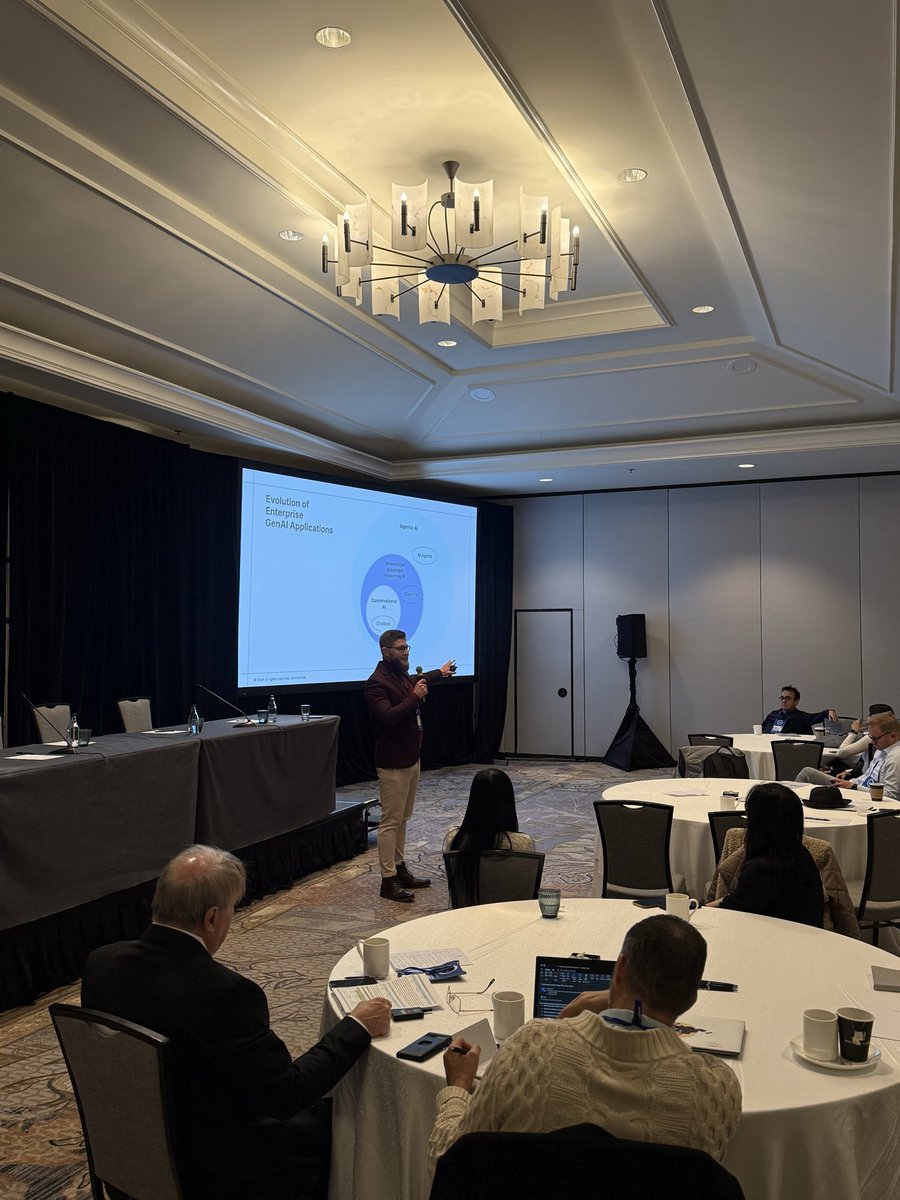 Ecstatic to hear from Jan Stihec from <a href="/shelf_io/">Shelf</a> discussing "The GenAI Context Problem and How Enterprise Leaders Can Fix It​" in the CIO Room! #IMPACTFLAGSHIP #CIO