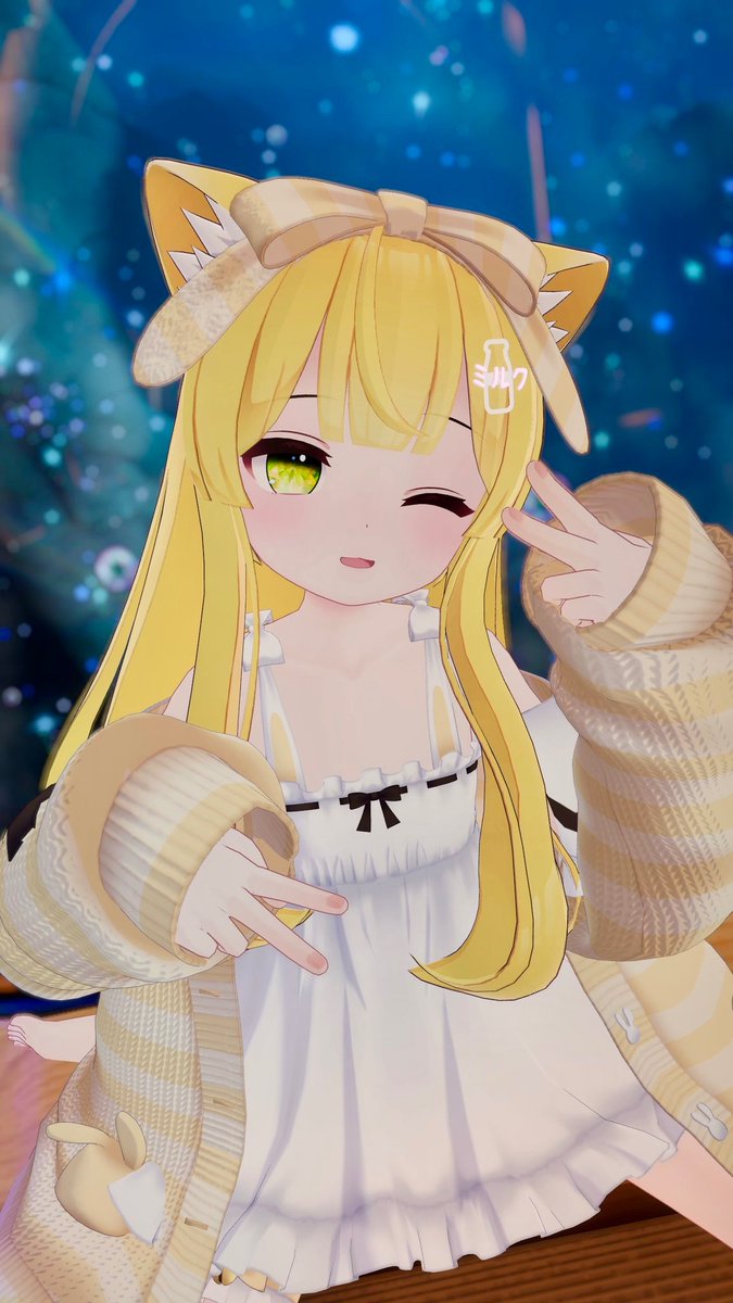 Eli_queur's tweet image. おはにゃんにゃ💛
#ミルク