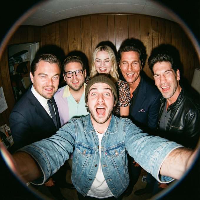Fisheye Movie Selfie