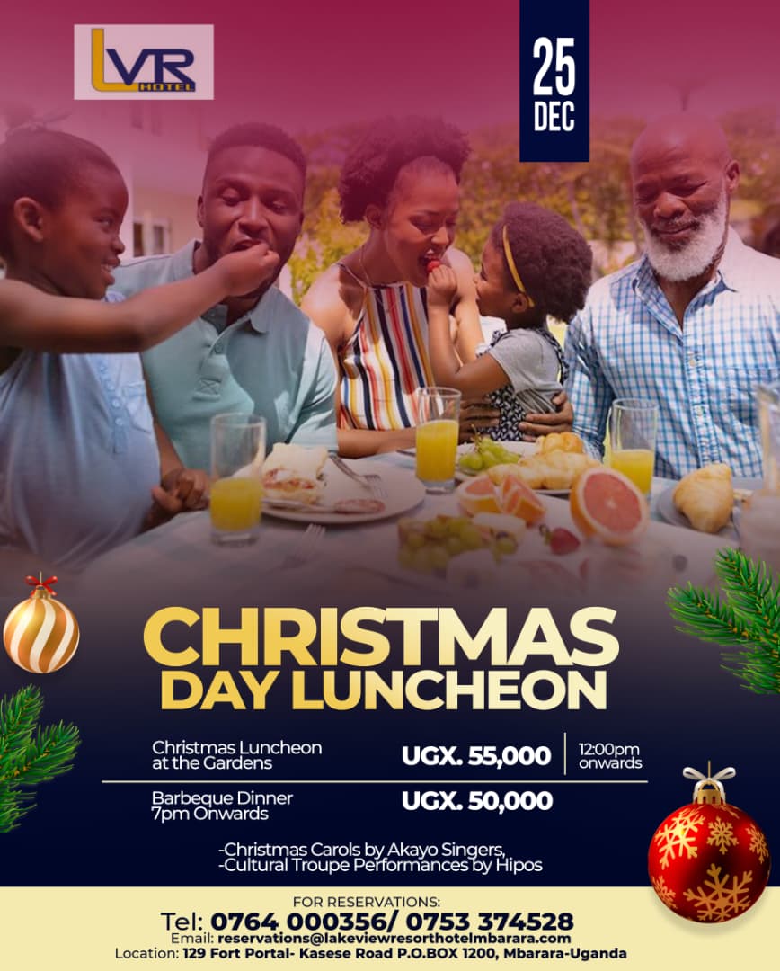 Lake View Resort Hotel brings you a great way to spend your Christmas day with a delicious Christmas Day Luncheon and Barbeque Dinner with some fantastic entertainment. Book your table now and make some unforgettable memories with your loved ones"