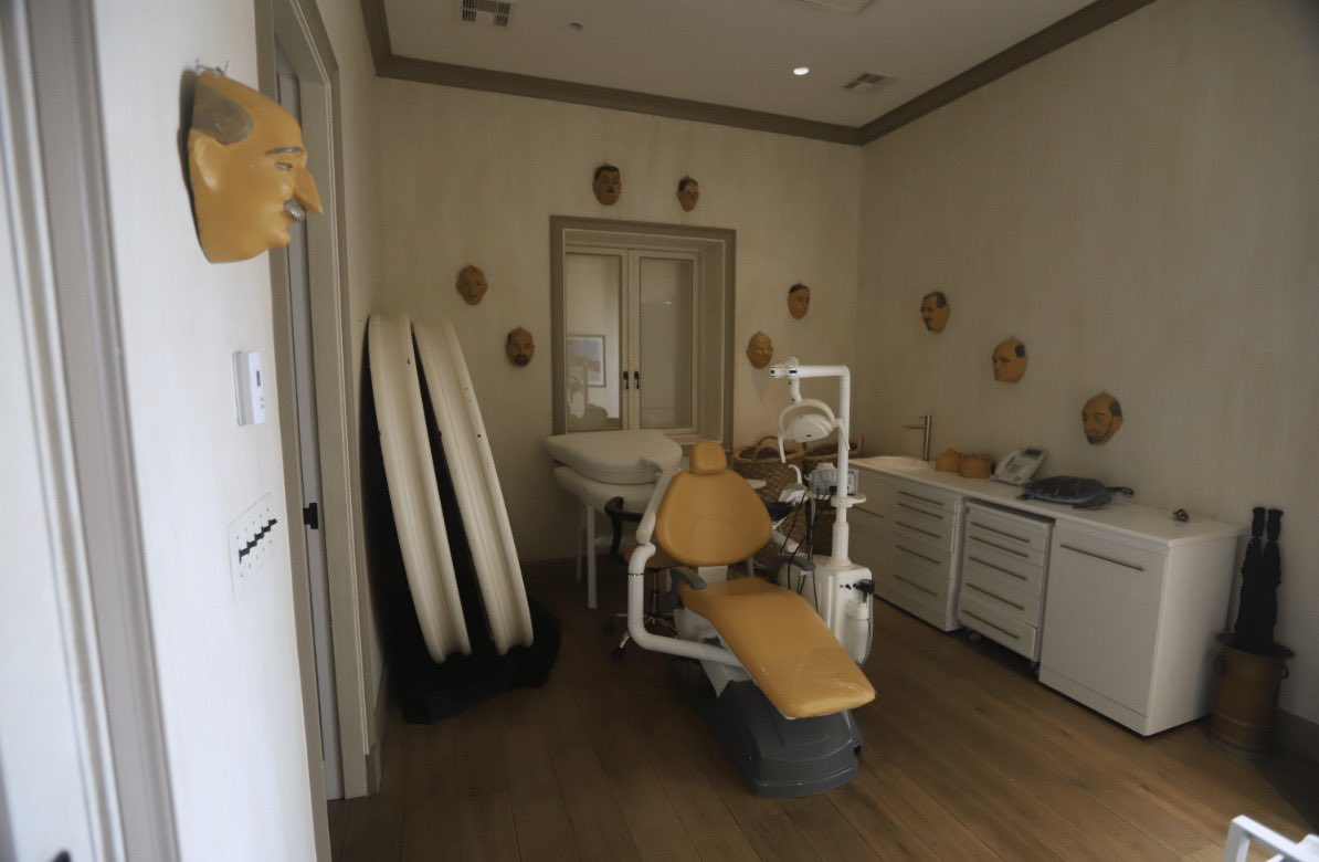New never before seen photos of Epstein Island just dropped from congress...

Why is there a dentist chair...? 👀

I hope thats was not used for what I think it was... 

Torture...