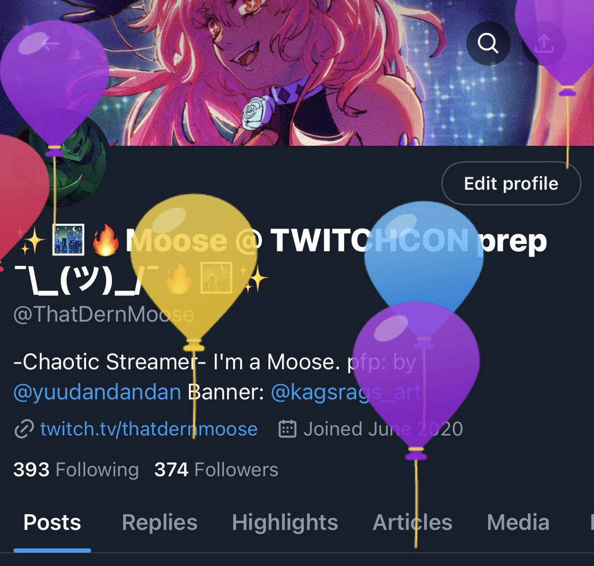 ✨🌃🔥Moose @ TWITCHCON prep ¯\_(ツ)_/¯🔥🌃✨ tweet media