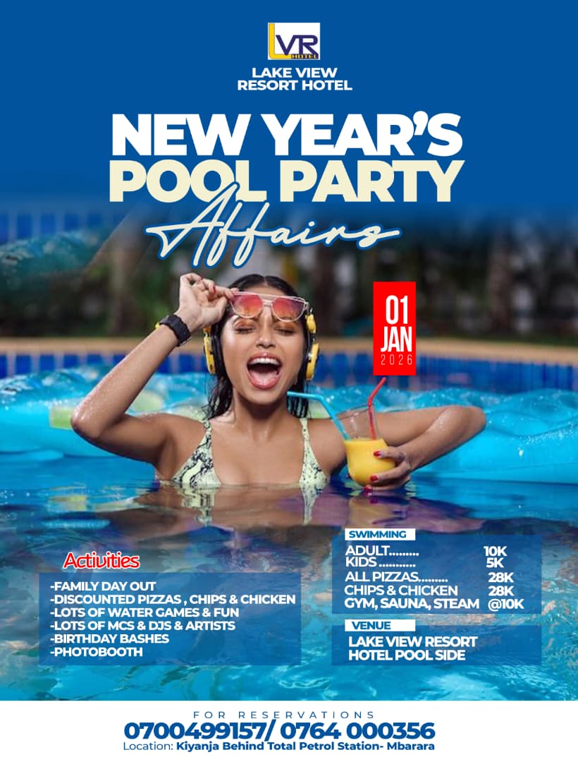 Enter the new year 2026 in style with Lake view resort Hotel with beautiful entertainment from zikki band  and Truth256, a mega display of fireworks  and a new years wellness party on the 1st of January 2026. 

Don't miss out on the fun!!