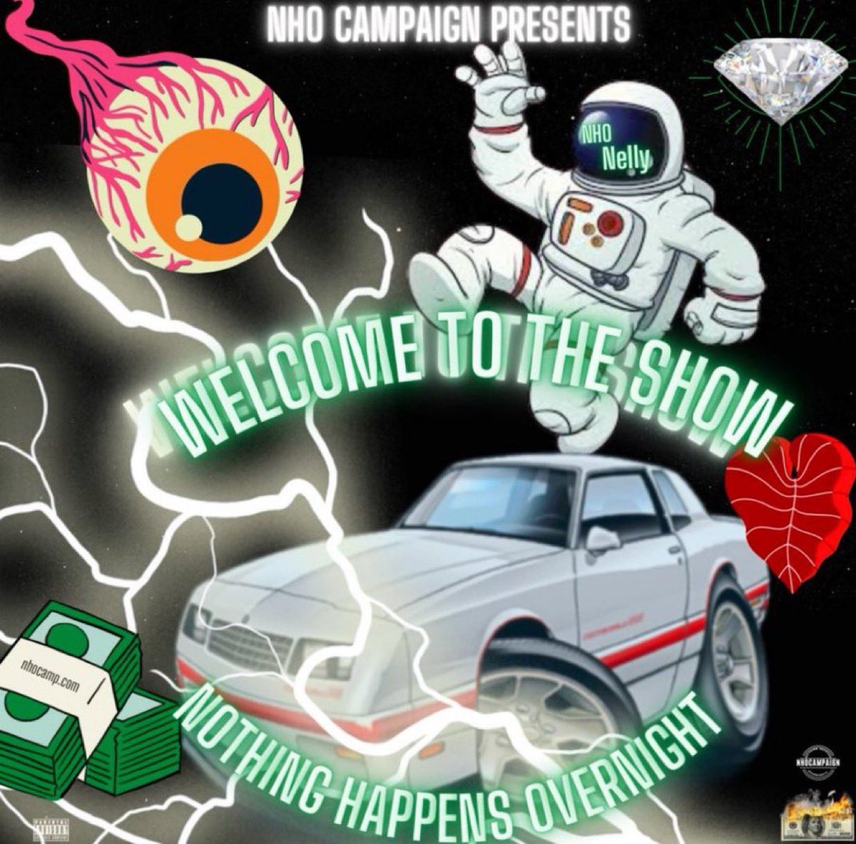 NHONELLY's tweet photo. Stream my latest project before I drop again “WELCOME TO THE SHOW” 🦇⭐️

🔗 https://t.co/f2yJhqLZ8o

#DaNawfStar #NHO #NOTHINGHAPPENSOVERNIGHT https://t.co/vaAxWbaYJW