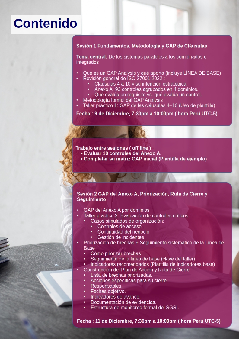 gtdipe's tweet photo. Tener un GAP #ISO27001 ayuda a entender no solo las brechas, sino la preparación para un potencial proyecto de implementación o incluso para determinar oportunidades de mejora.

Inscripciones en : https://t.co/aFajcsbV1p https://t.co/TyUpSdSOnM