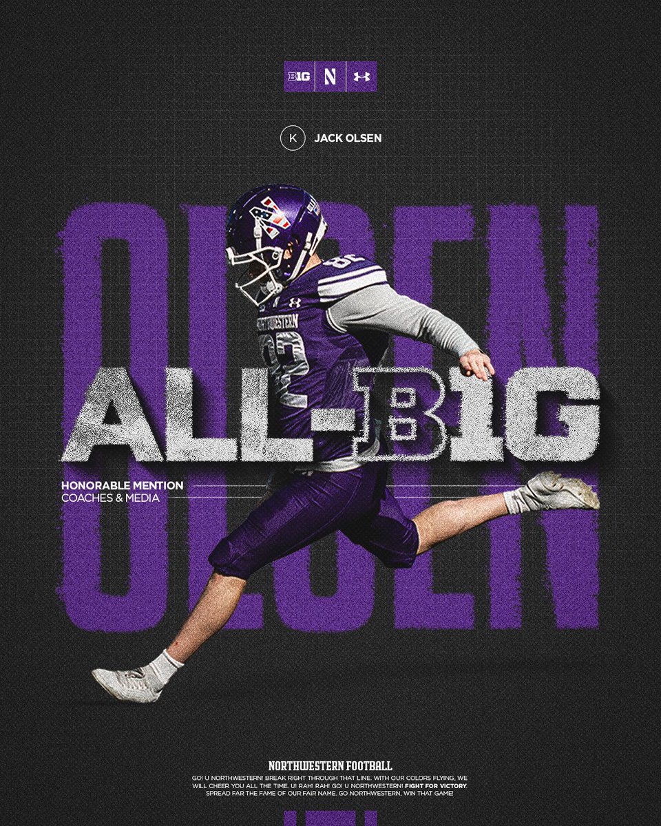 Northwestern Football tweet media