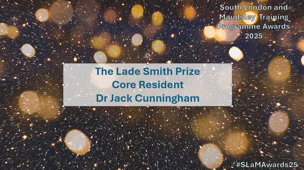 Maudsley Training Programme tweet media