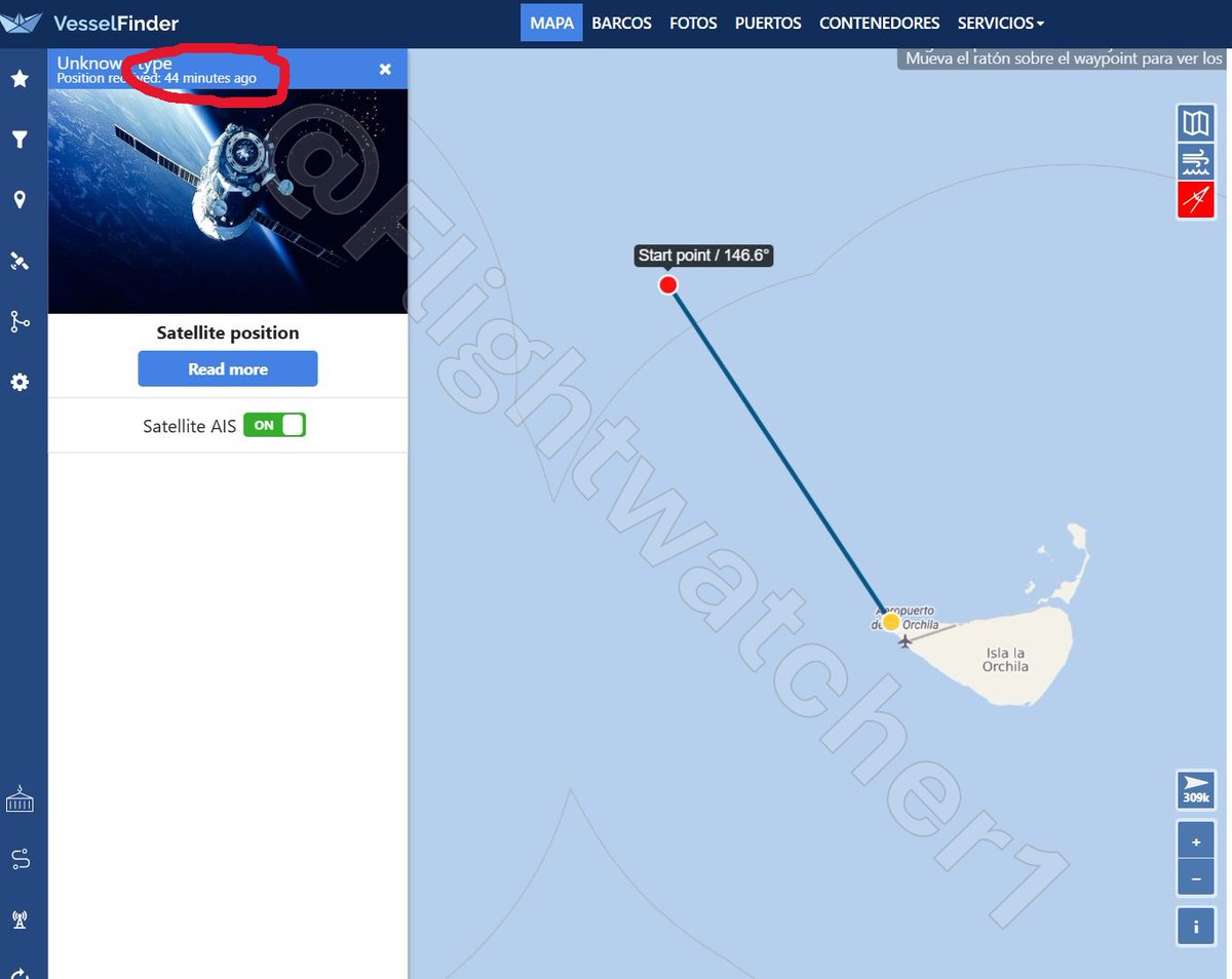 Flightwatcher1's tweet image. El USS Gettysburg (CG-64) continúa estacionado en el borde de las aguas territoriales de La Orchila🇻🇪 a 13,6 millas náuticas (25,18kms) de la costa  
#Venezuela #USNavy #SOUTHCOM