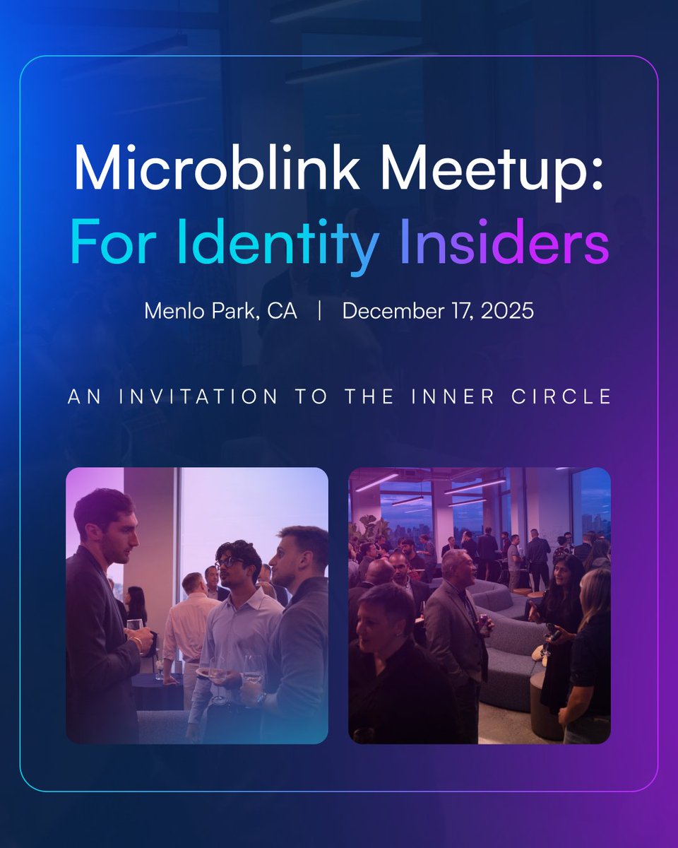 Microblink tweet media