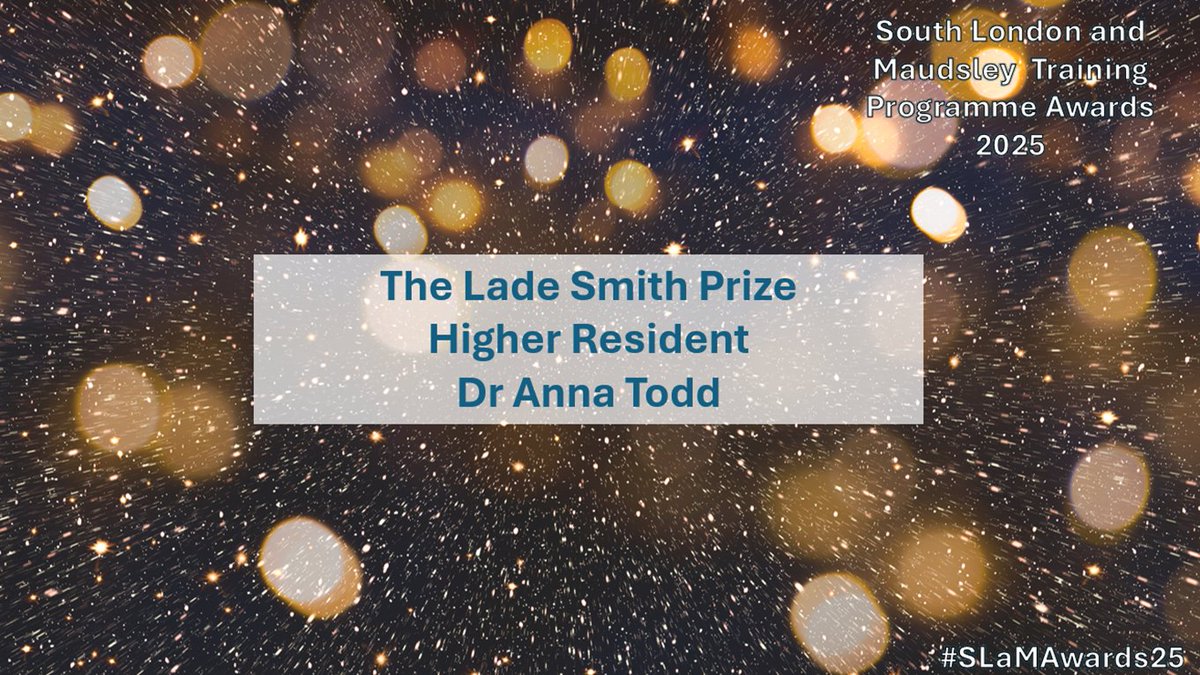 Maudsley Training Programme tweet media