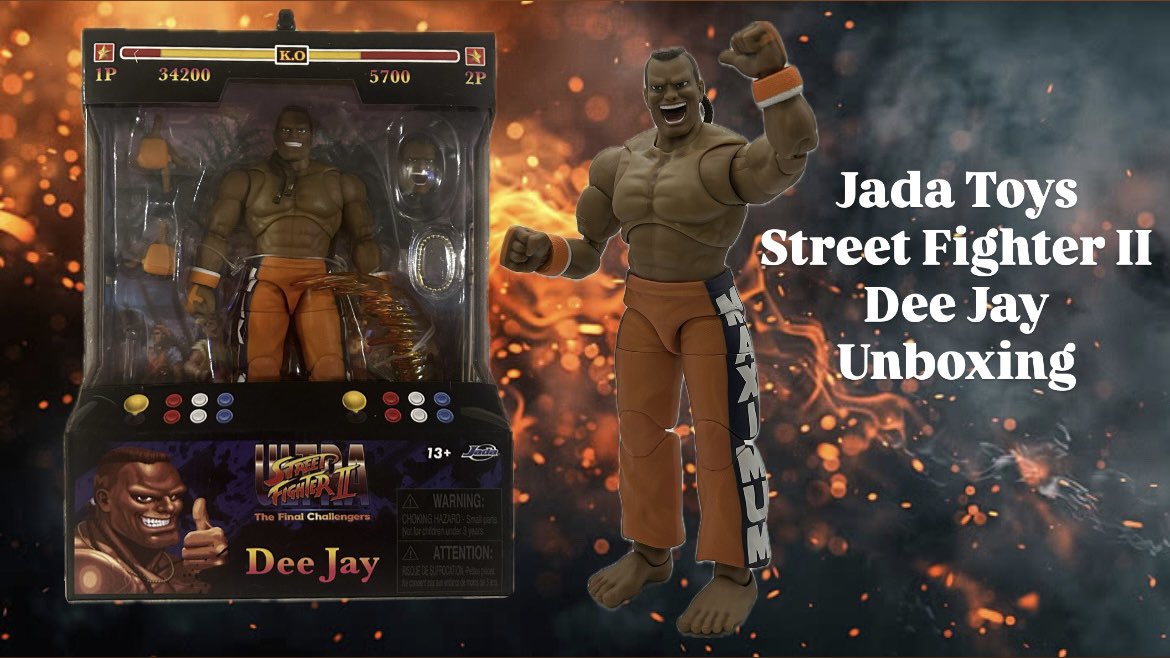 New Unboxing Video!

Back with some new challengers! It’s Jada Toys Street Fighter II Dee Jay! Definitely awesome to get Dee Jay in the collection! These figures are amazing!

youtu.be/etrTDw0GsNk?si…