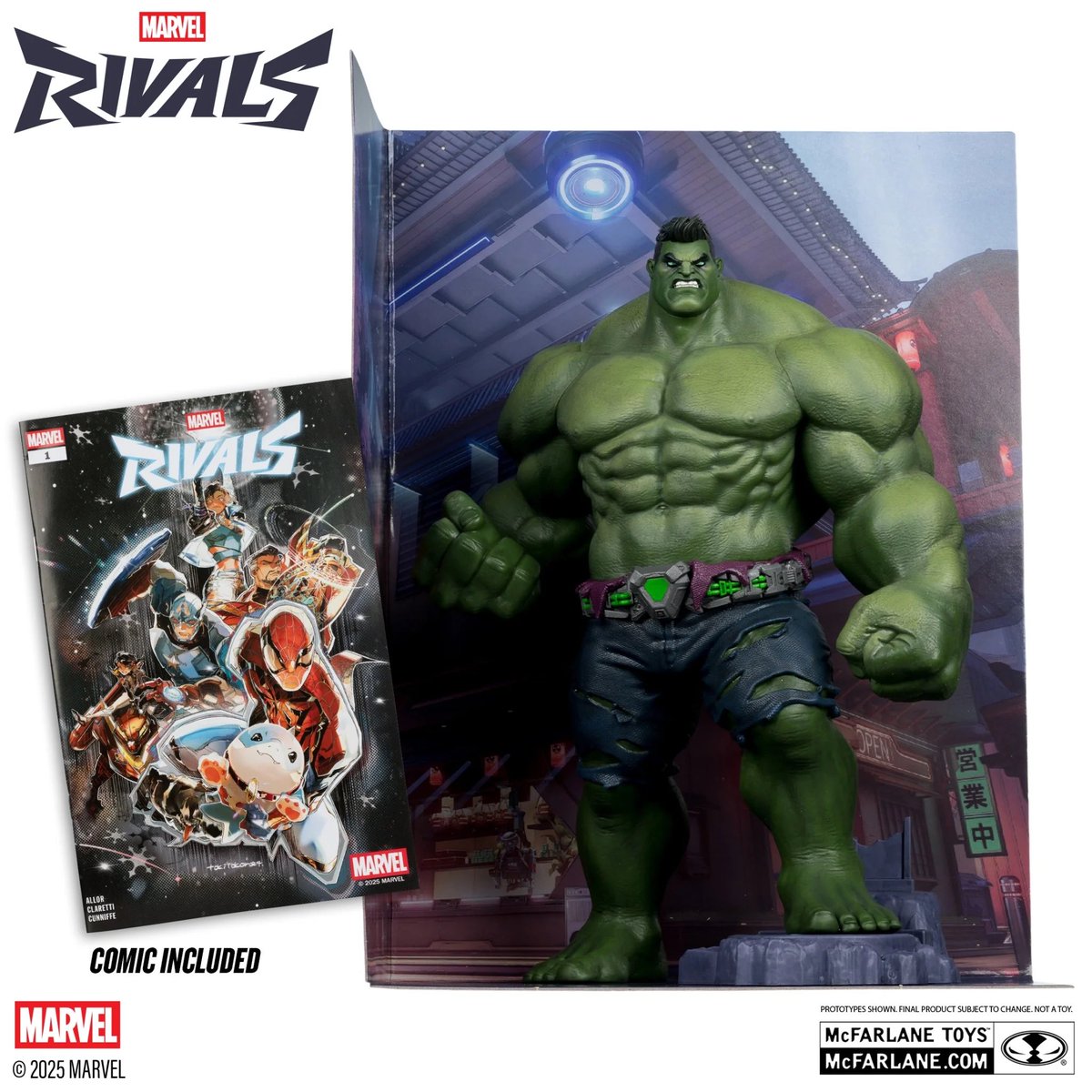DC CollectablesのインターバルにMarvel Rivalsのスタチューを挟み