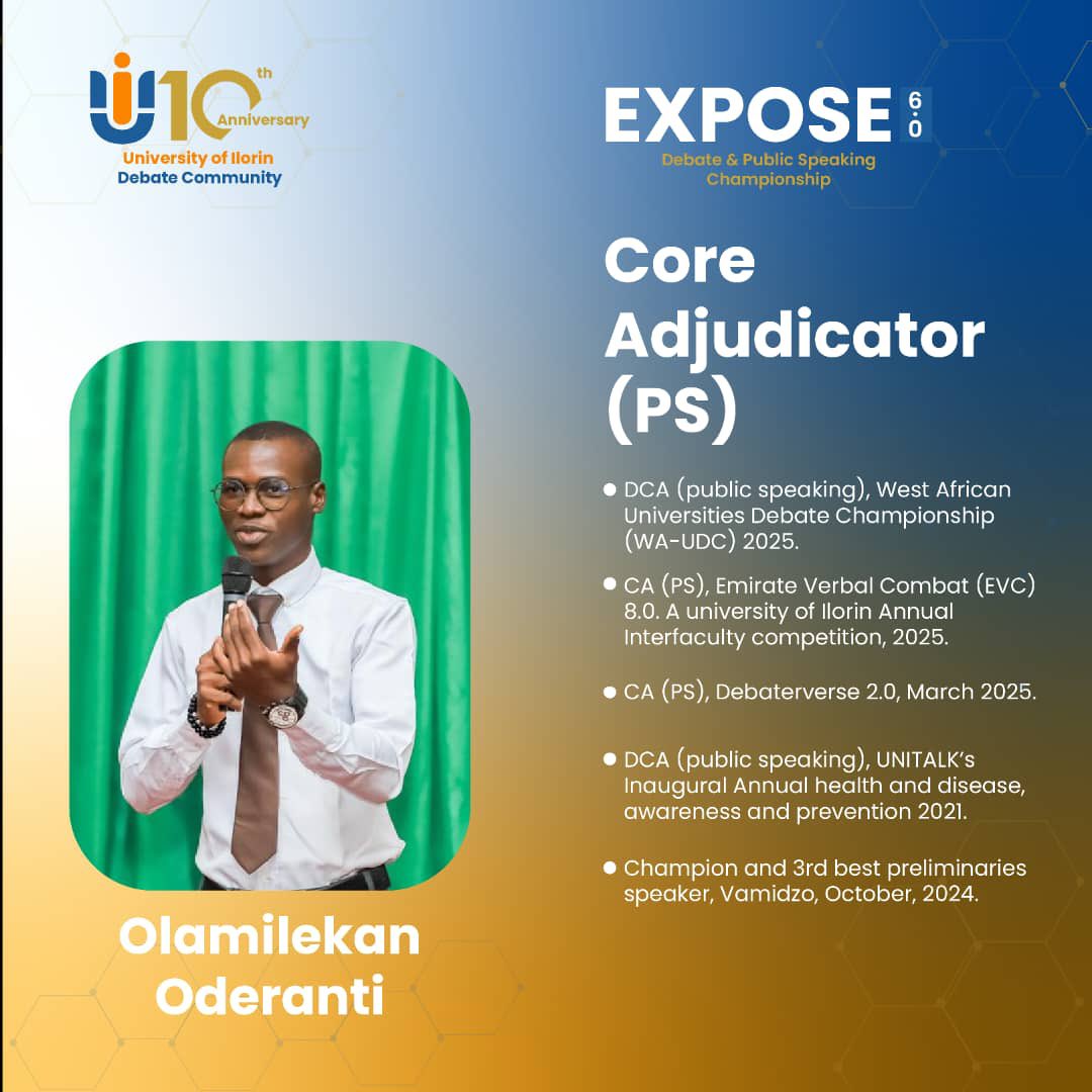 UNILORIN DEBATE CLUB tweet media