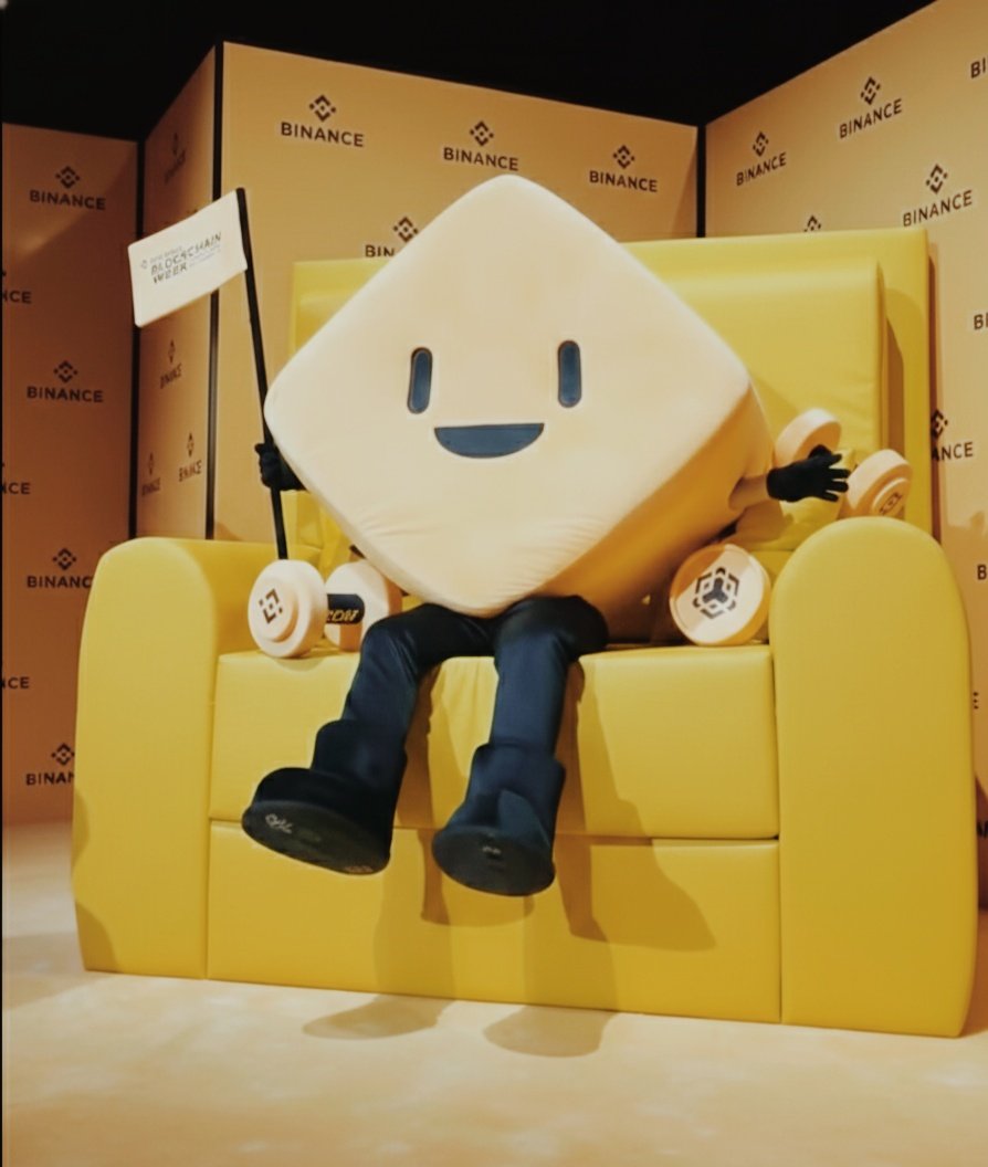 <a href="/binance/">Binance</a> Mission complete — I got the plushie! ✨ #BinanceBlockchainWeek