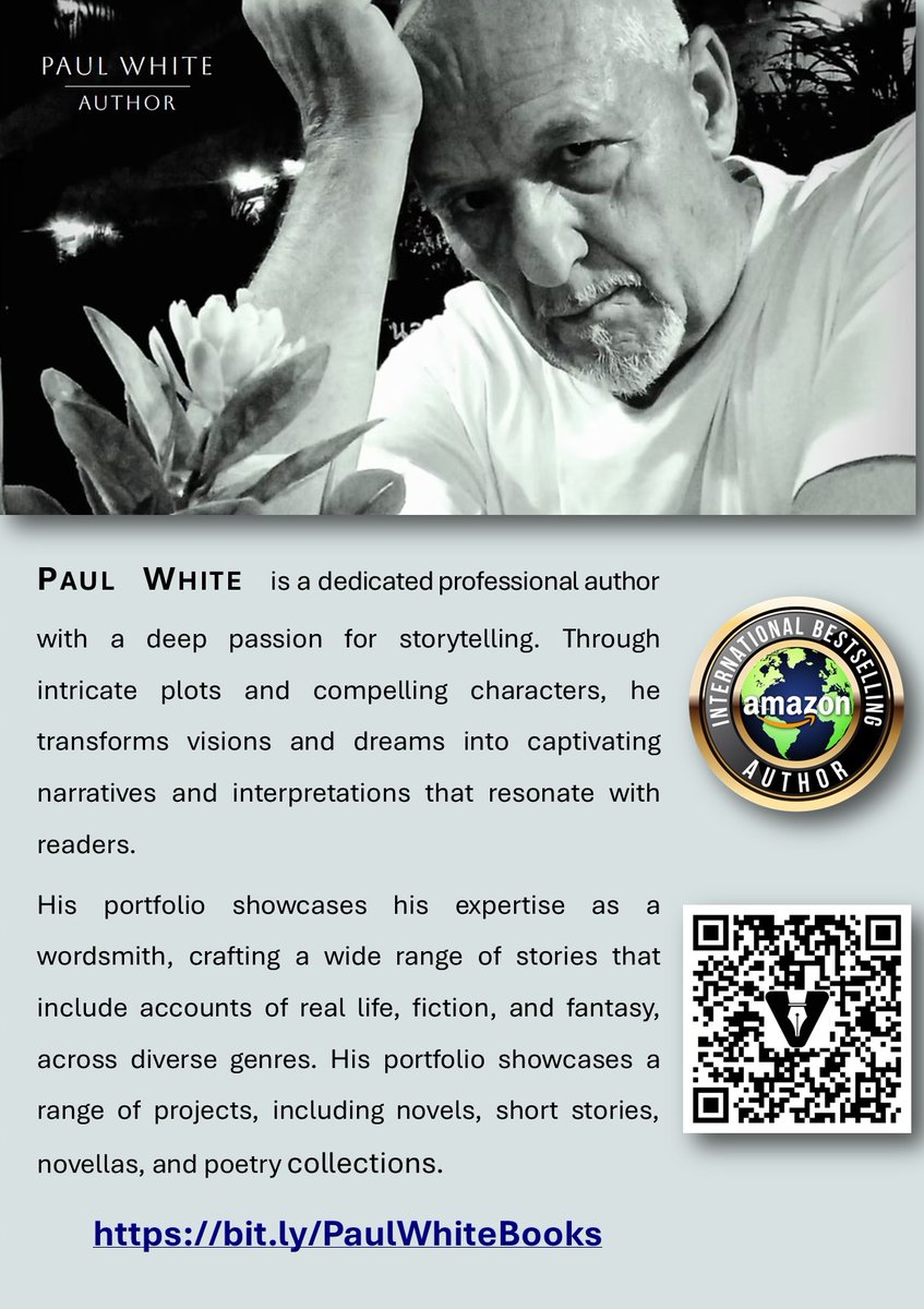 Come and browse around, you are welcome.
bit.ly/PaulWhiteBooks
#books #fiction #nonfiction #website #author #writing