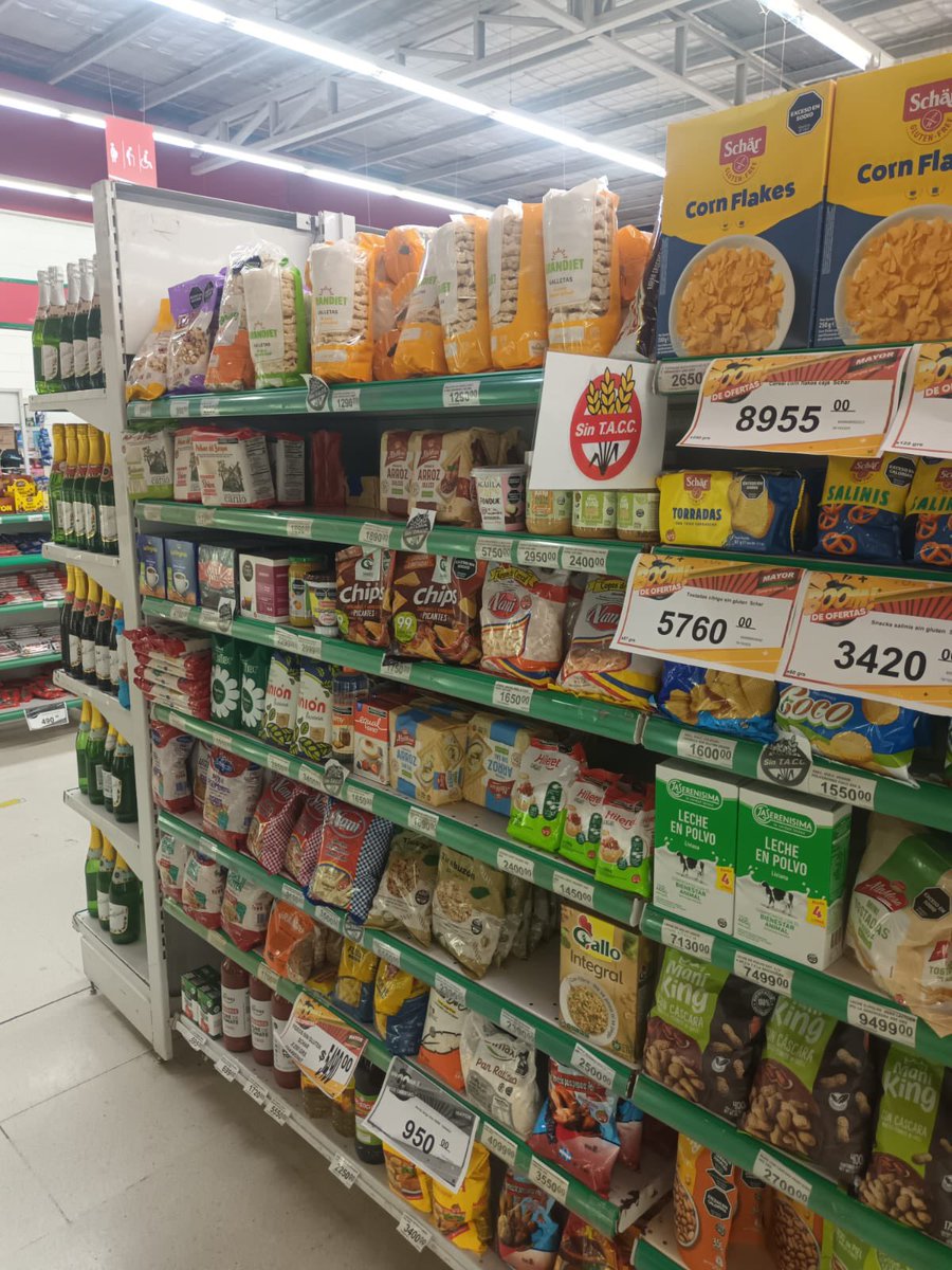 Junto al equipo de desarrollo social de las tarjeta Par y Par Celiaquia estuvimos recorriendo los distintos supermercados de la ciudad. 🌾🛒

 Con el objetivo de garantizar las buenas prácticas comerciales en post de los beneficiarios de estas tarjetas. 💳