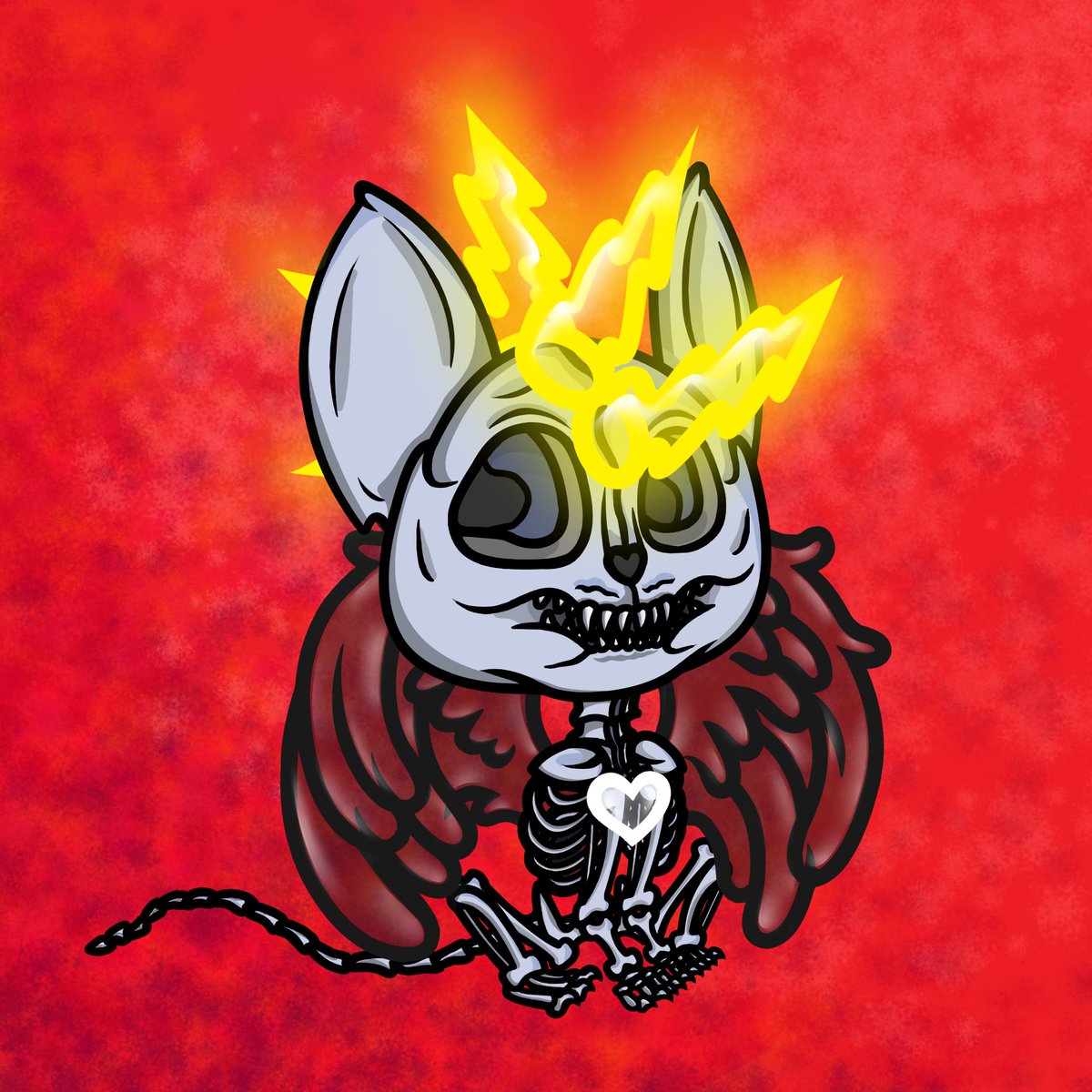 Gafternoon🖤

Showcasing Remy⚡️🪽

Biblical Angelikat Skelekat, that could protect you with thunders fury.

He’s purring waiting for a new beloved home…

🔗opensea.io/item/polygon/0…