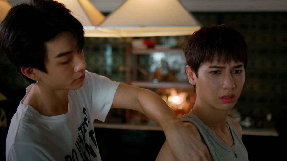 GMMTV's tweet photo. ผมจะให้คุณเป็น Mister K.
#BurnoutSyndromeSeriesEP2

@off_tumcial @AtthaphanP https://t.co/jj51nNRzgr