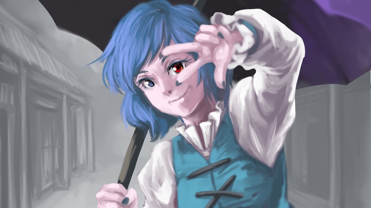 多々良小傘 「#深夜の真剣お絵描き60分一本勝負 こがさ」|かわハギ もどき@Skeb受付中のイラスト