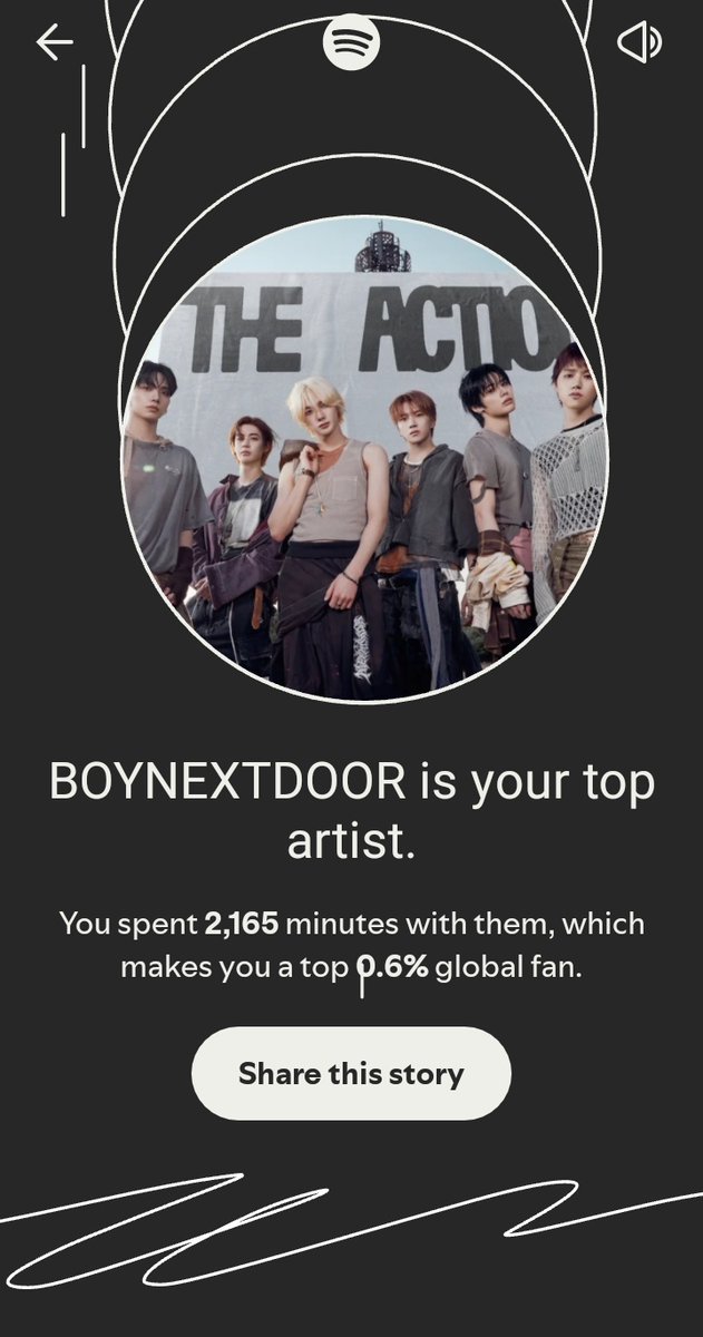 AlieAlejandre's tweet photo. well, as expected ❣️❣️
2025 is really for #BOYNEXTDOOR #보이넥스트도어 🫶
#SpotifyWrapped https://t.co/PUR1StaGGM