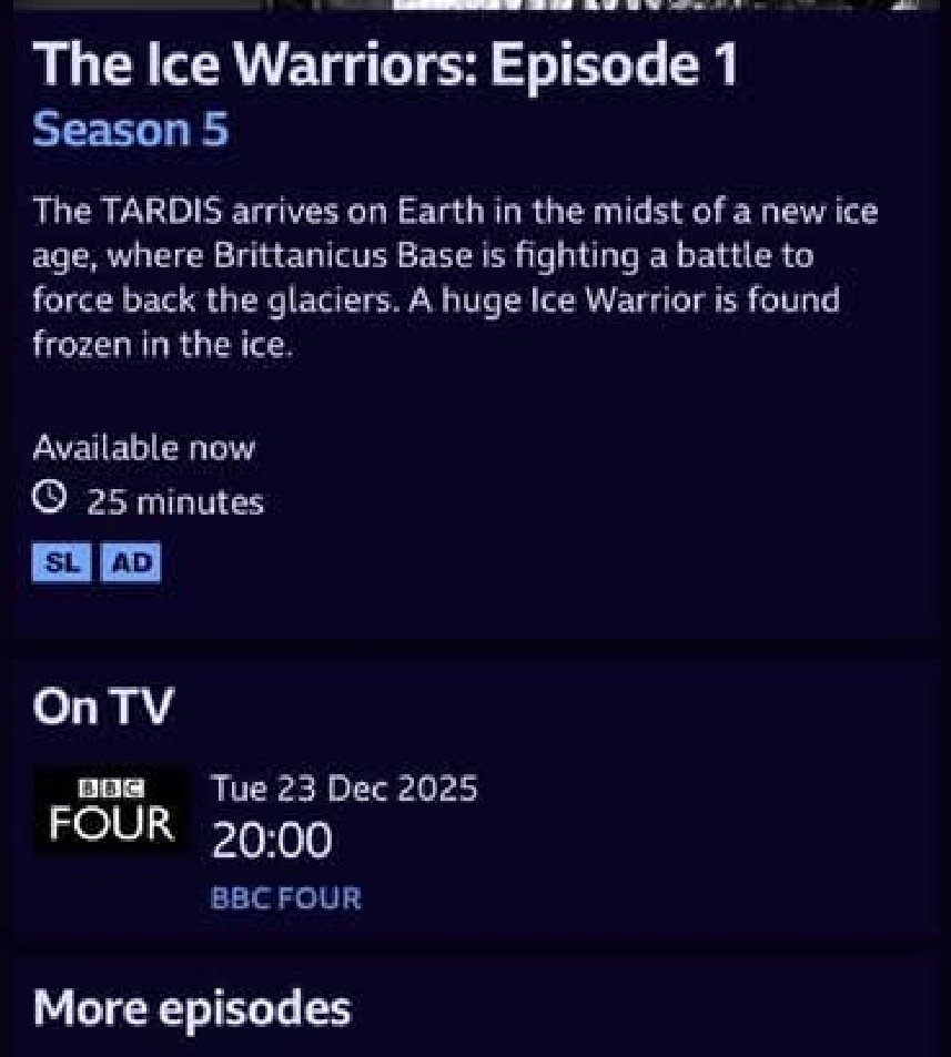 So have they discovered episodes 2 and 3 from The Ice Warriors.