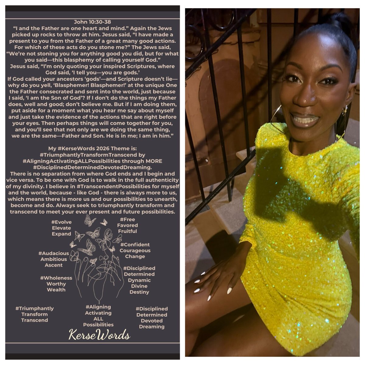 KerseWords's tweet photo. #ToGodBeTheGlory: I am super excited about my 2026 #KerseWords theme!

My theme is: 
#TriumphantlyTransformTranscend by
#AligningActivatingALLPossibilities through MORE #DisciplinedDeterminedDevotedDreaming. https://t.co/lXBsx5lFD5