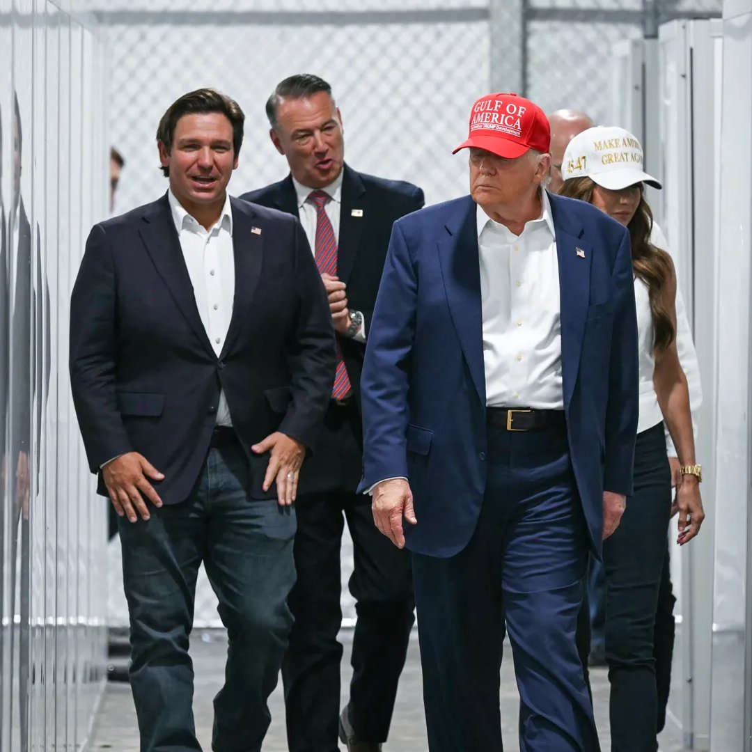 🚨 BREAKING: Florida Gov. Ron DeSantis sounds the alarm for 2026 that a portion of the GOP base ONLY votes when Donald Trump is on the ballot - and they must be INSPIRED to come out.

"A chunk of voters who put them in power in 2024 are Trump-specific voters; they will vote GOP