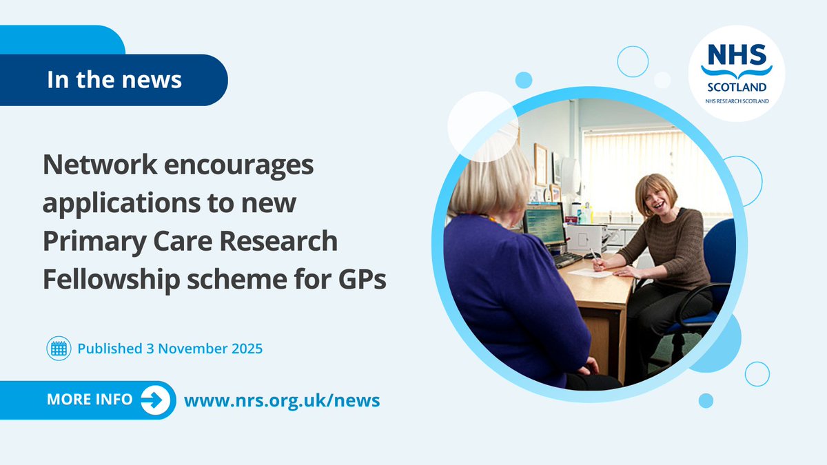 NHS Research Scotland tweet media