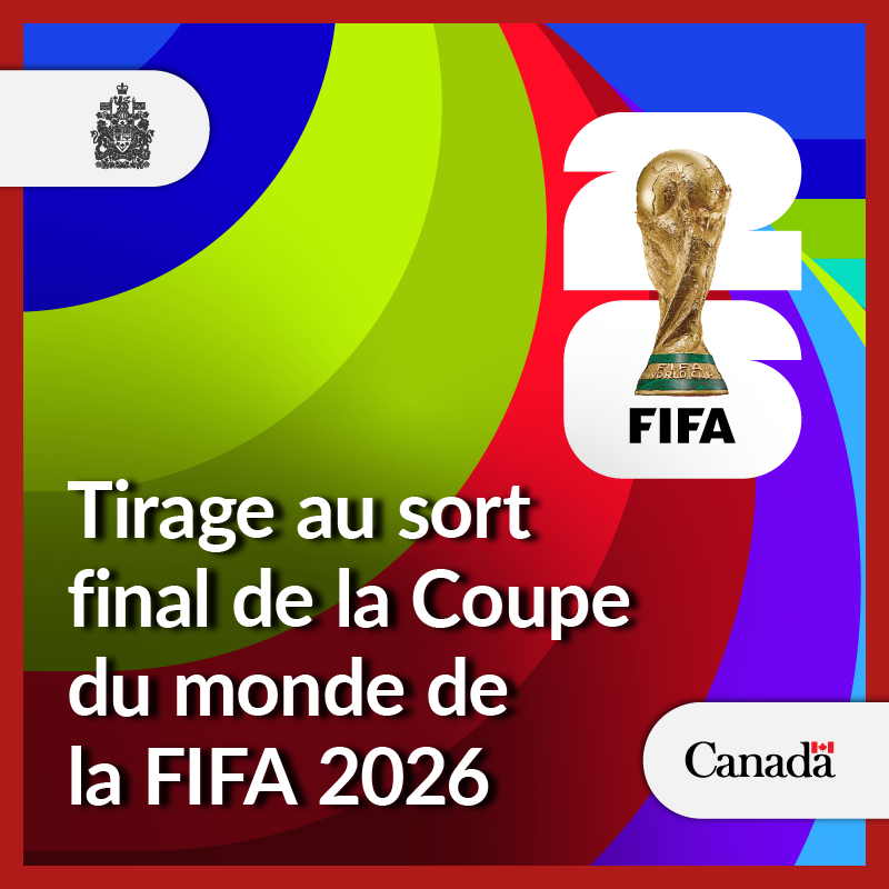 L’été prochain, le Canada accueillera le monde en tant que co-organisateur de la Coupe du monde de la FIFA avec le Mexique et les États-Unis. Cette semaine, le premier ministre Carney représentera le Canada lors du tirage au sort final à Washington D.C. 

ow.ly/tEoJ50XBiga