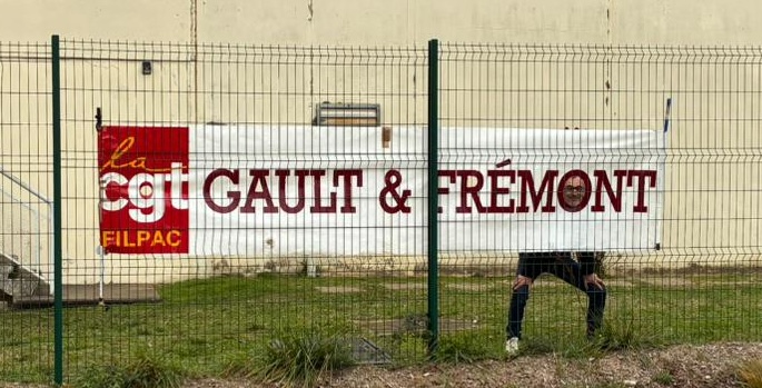 Solidarité avec les salariés de Gault &amp; Frémont en grève pour l'augmentation des salaires ✊

La Filpac CGT exprime sa pleine solidarité avec les salariés de Gault et Frémont en grève depuis vendredi sur les salaires. Leur mobilisation est légitime pour défendre le pouvoir