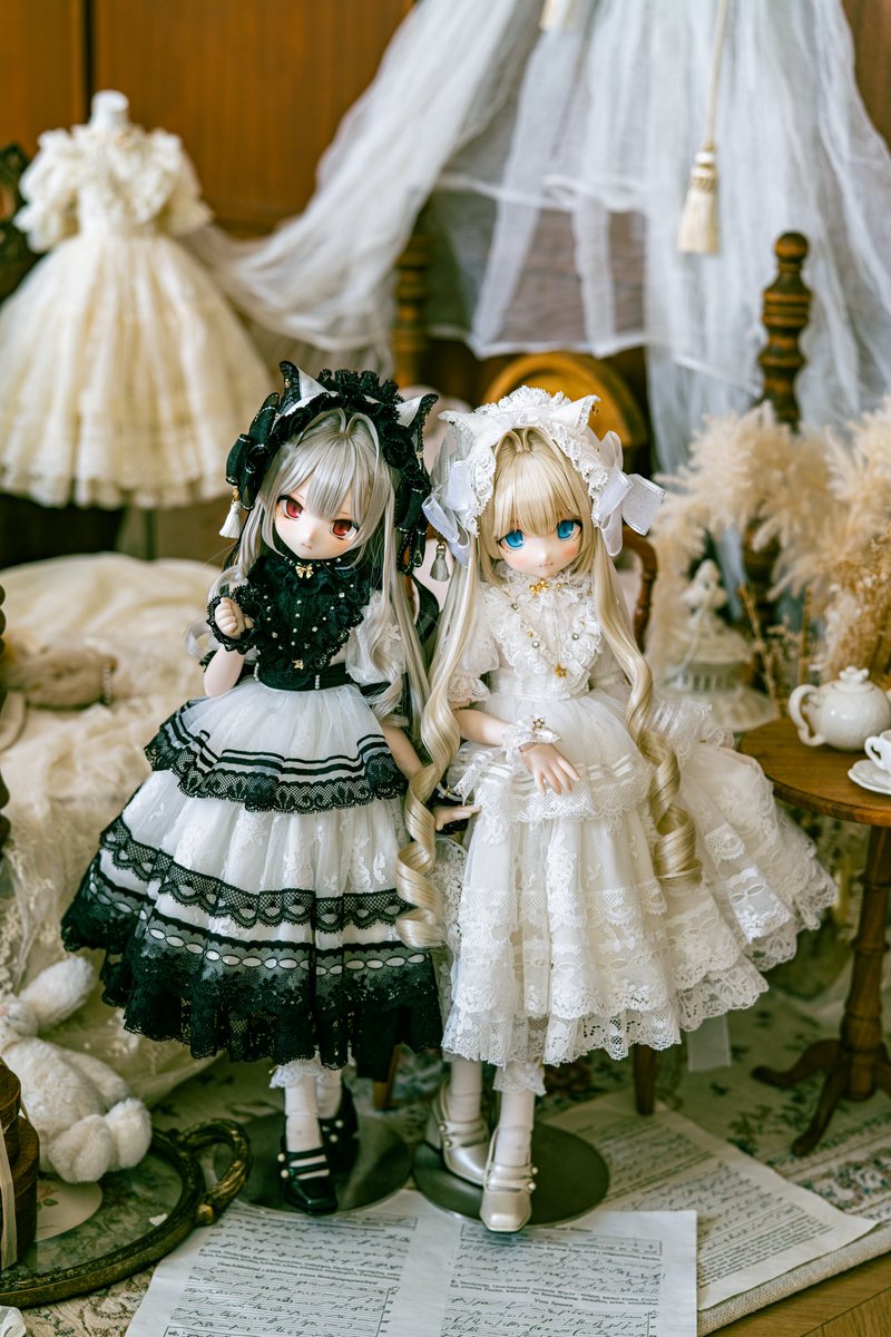 MELODY.C 2025 winter❄️ Holy Luna 2.0🐈‍⬛ ミニ子着用イメージ