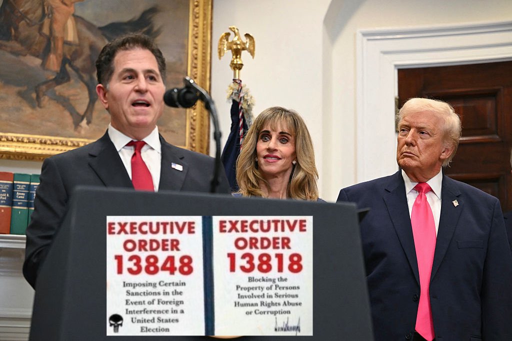 This truly does make the most sense.

Trump looks disgusted by them.