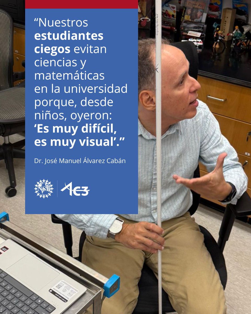 Como parte de las iniciativas de inclusión de Arecibo C3, el Dr. José Manuel Álvarez Cabán colaboró con American Printing House for the Blind (APH) para crear una herramienta para “tocar” imágenes de microscopio en una tableta que reproduce braille de forma digital. 

#AreciboC3