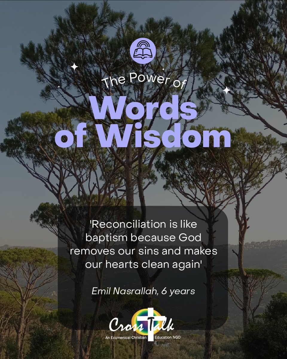 CrossTalkNGO's tweet photo. ✨ Weekly Wisdom from one of our young CrossTalk students!

Reconciliation is God’s way of giving us a new beginning
💬 When was the last time you felt God renew your heart?

📍 Picture taken during our hike in Ras El Maten (November 2025)

#CrossTalk #WeeklyWisdom #FaithInAction https://t.co/O7lASXUMBM