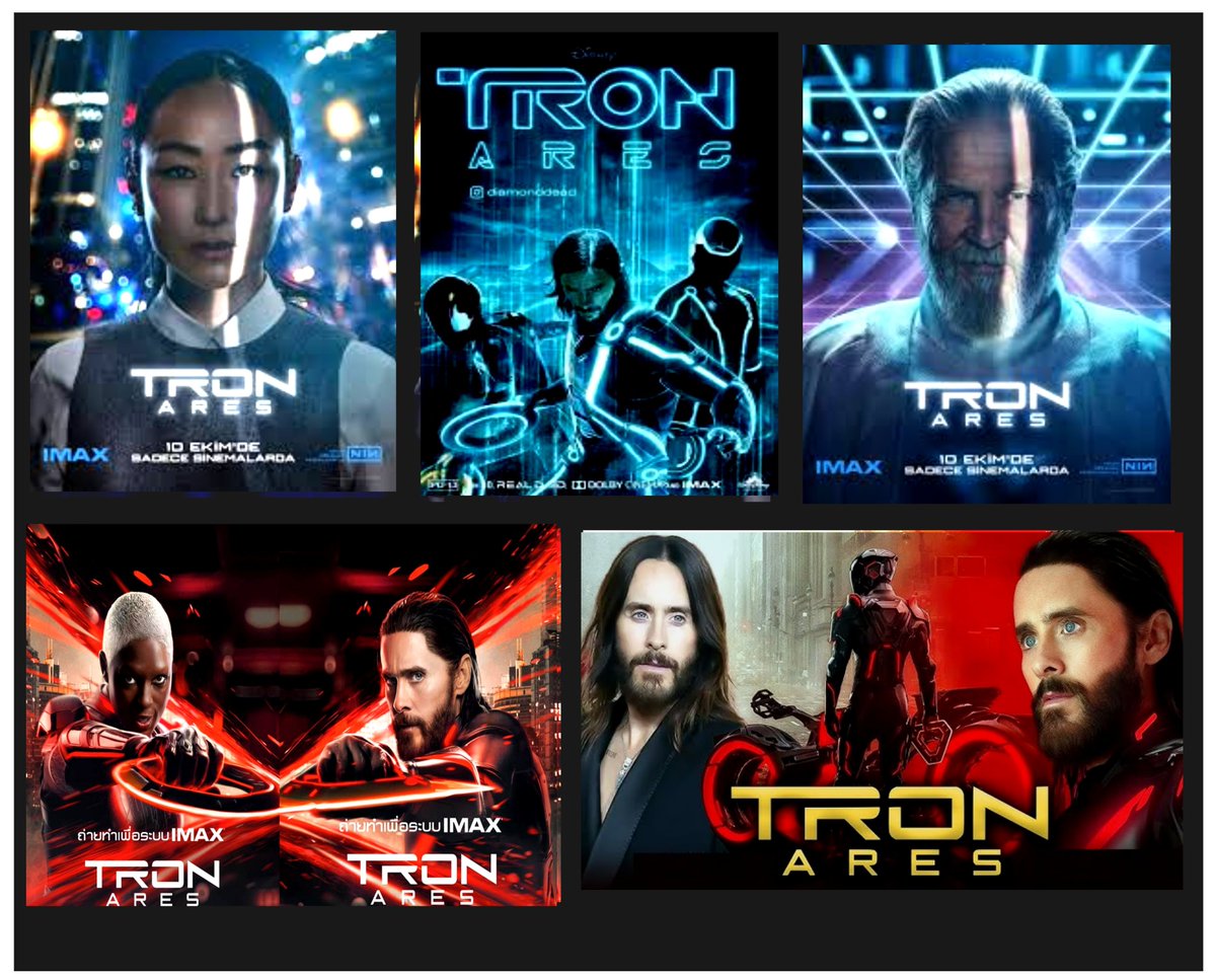 Tron Ares  2025  Dirs Garth Davis, Joachim Rønning)Greta Lee, Sarah Desjardins, Gillian Anderson
