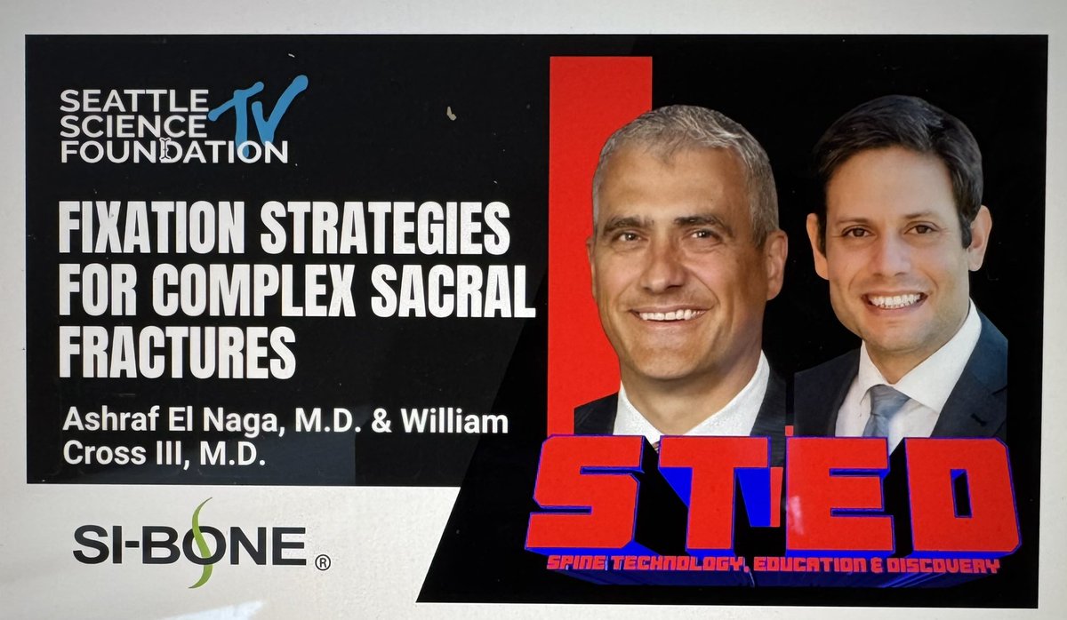 Going live on YouTube for Seattle Science Foundation. Tune in!