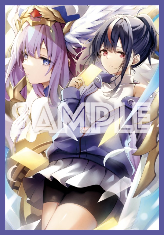 eatos_ye's tweet photo. 【C107/エア冬コミ フォロー&amp;RTキャンペーン⑥】

冬コミで頒布予定の VG スリーブ2個セット を抽選で１名様にプレゼント！

参加方法はフォロー&amp;このツイートをRT！
締め切りは2026年1月4日23時59分まで https://t.co/5B01XIWaPS