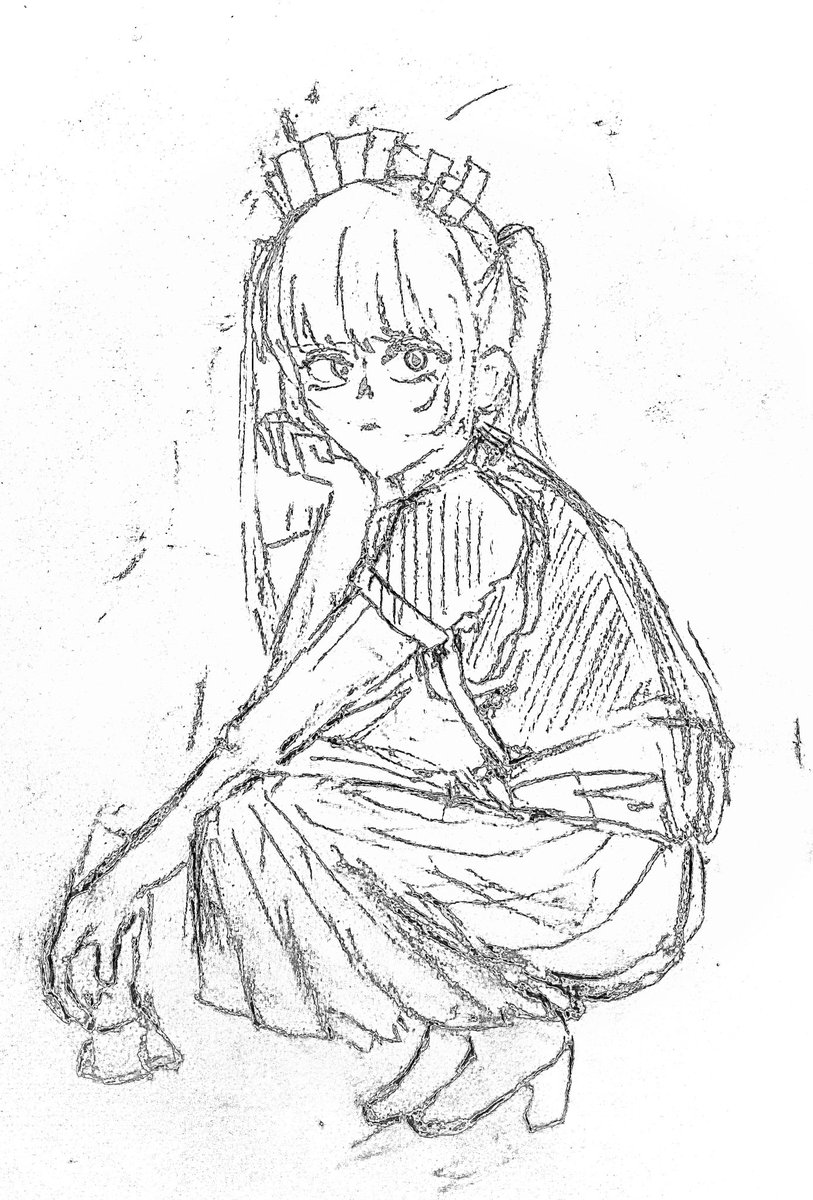 MuRwGxvaiJ9218's tweet image. #よふかしのうた #眷属の会 #七草ナズナ