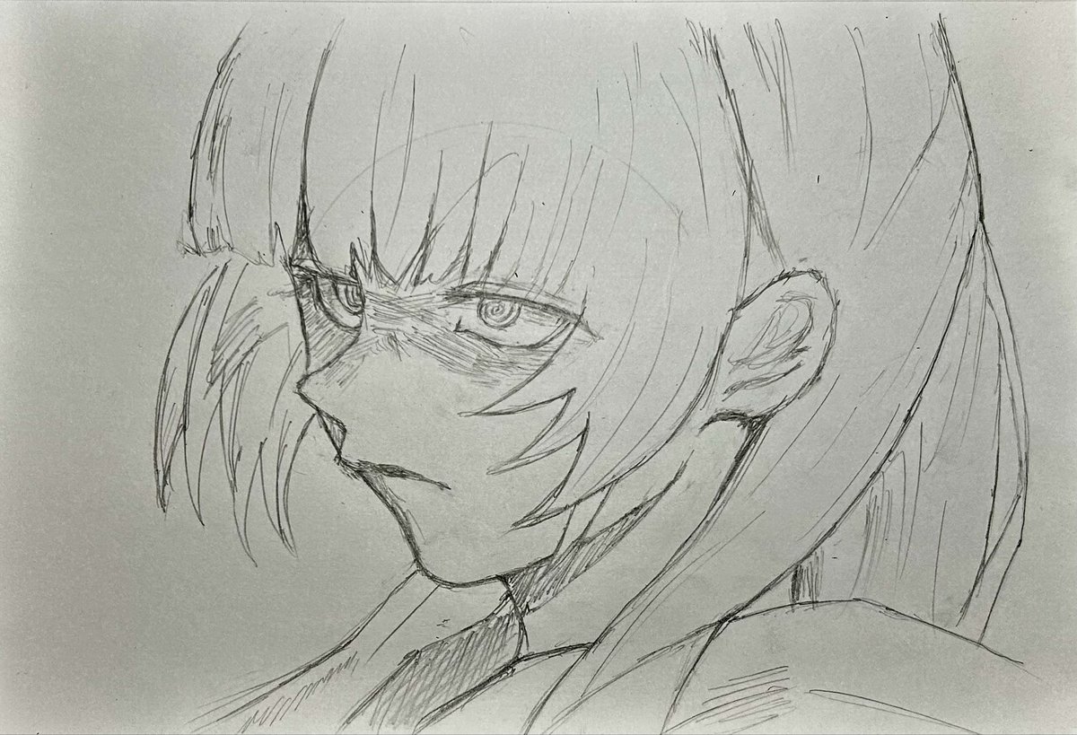 wt_desu's tweet image. 今日もいい朝だな———
#よふかしのうた #模写